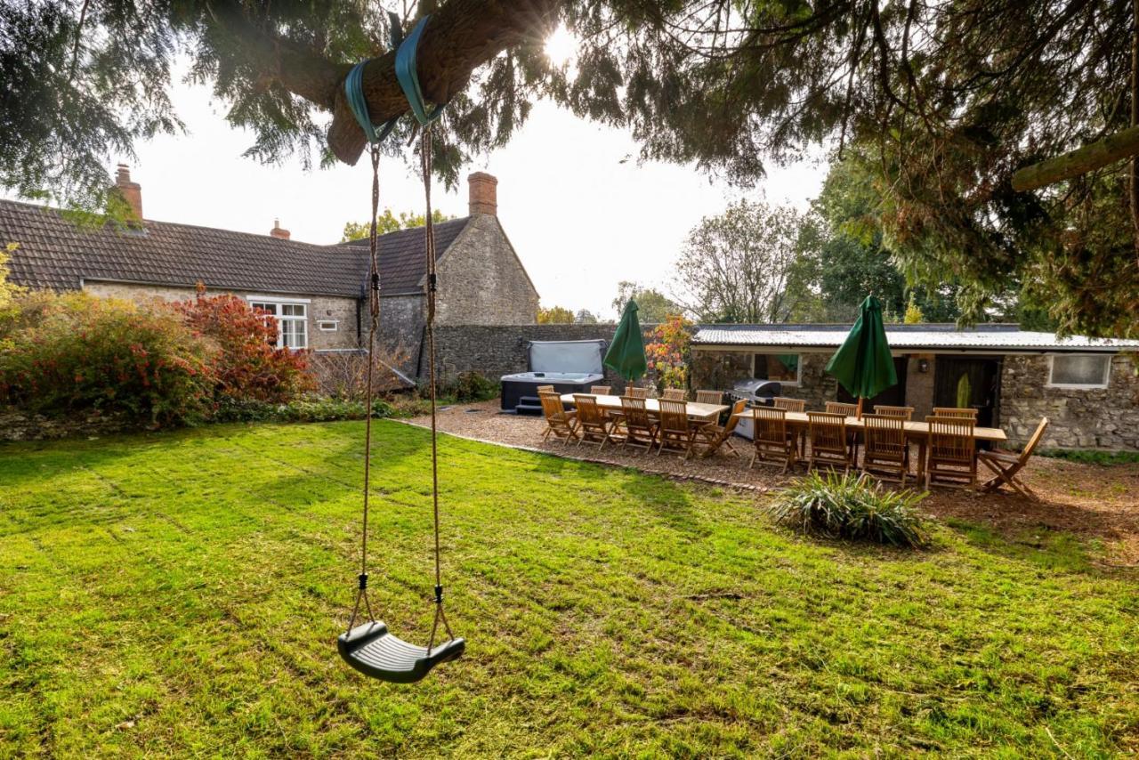 Topside House - Beautiful 7 Bedroom House With Hottub Wifi And Parking Near Bath Wells Frome Oakhill エクステリア 写真
